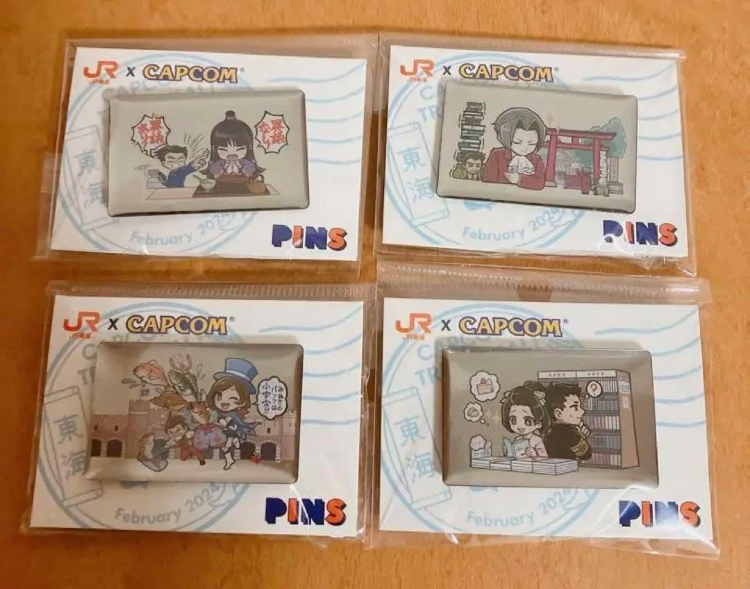 カプ旅 豊橋 ころっと アクリルフィギュア 逆転裁判 JR東海 POPUP 限定