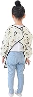 Vista 2 de Kids Waterproof Art Smock – Long Sleeve Apron for Painting, Baking, Sensory Play (Ages 1–10)