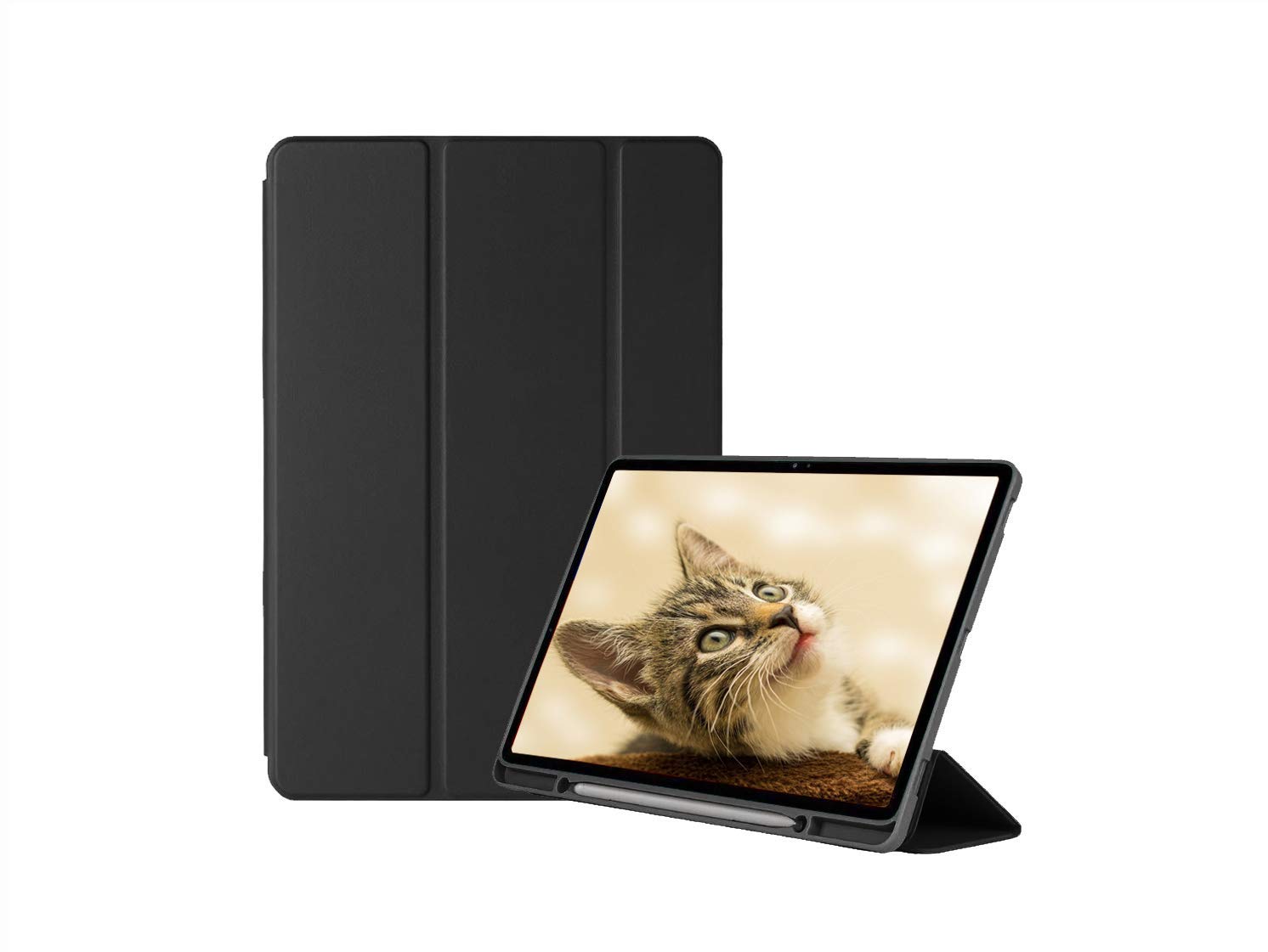 AGEIS Smart Trifold Hard Back Flip Stand Case Cover for Samsung Galaxy Tab S8 Plus / S7 Plus /S7 FE 12.4 Inch SM-X800/X806/T970/T975/T976/T735- Black (B0B2WR4N5Q) Amazon Price History, Amazon Price Tracker