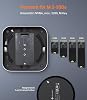 NOVOO Mac Mini M4 Dock SSD NVMe Case USB C Hub Stand - All-in-One 10Gbps Extension Docking Station with 8TB NVMe SD/TF Card Reader Audio Magnetic Design Plug & Play for Mac Mini M4/M4 Pro