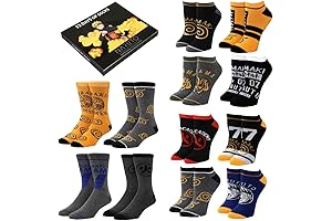 Naruto Inspired 12-Day Holiday Sock Advent Calendar Set