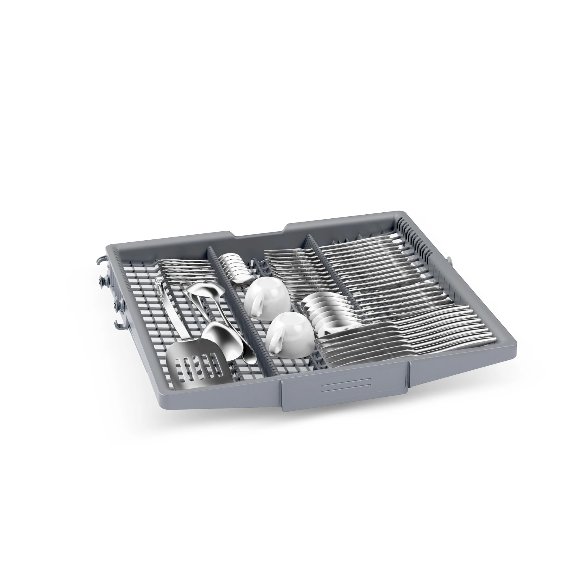 Bosch SMV25EX06F Series 2 - Dishwasher, Built-in, Info Light | 60 cm, Induction motor, Upper basket adjustable to 3 heights, AquaStop, red indicator light