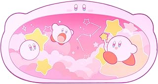 YOCORE Kirby Mouse Pad Large Cute Gaming Mouse Pad,Non-Slip Base Long Office Desk Mat,Durable Large Extended Keyboard Mous...