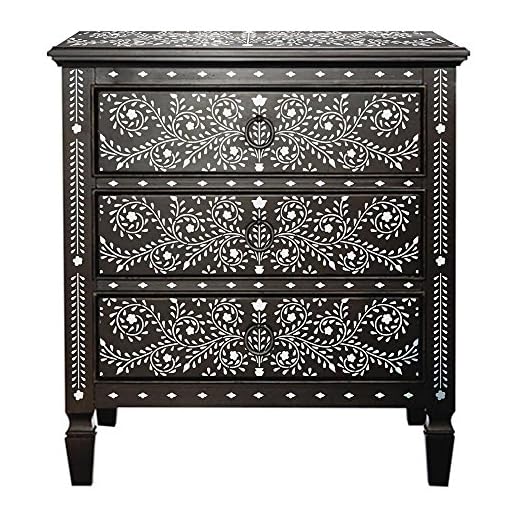 Raja Bone Inlay Stencil for DIY Designs