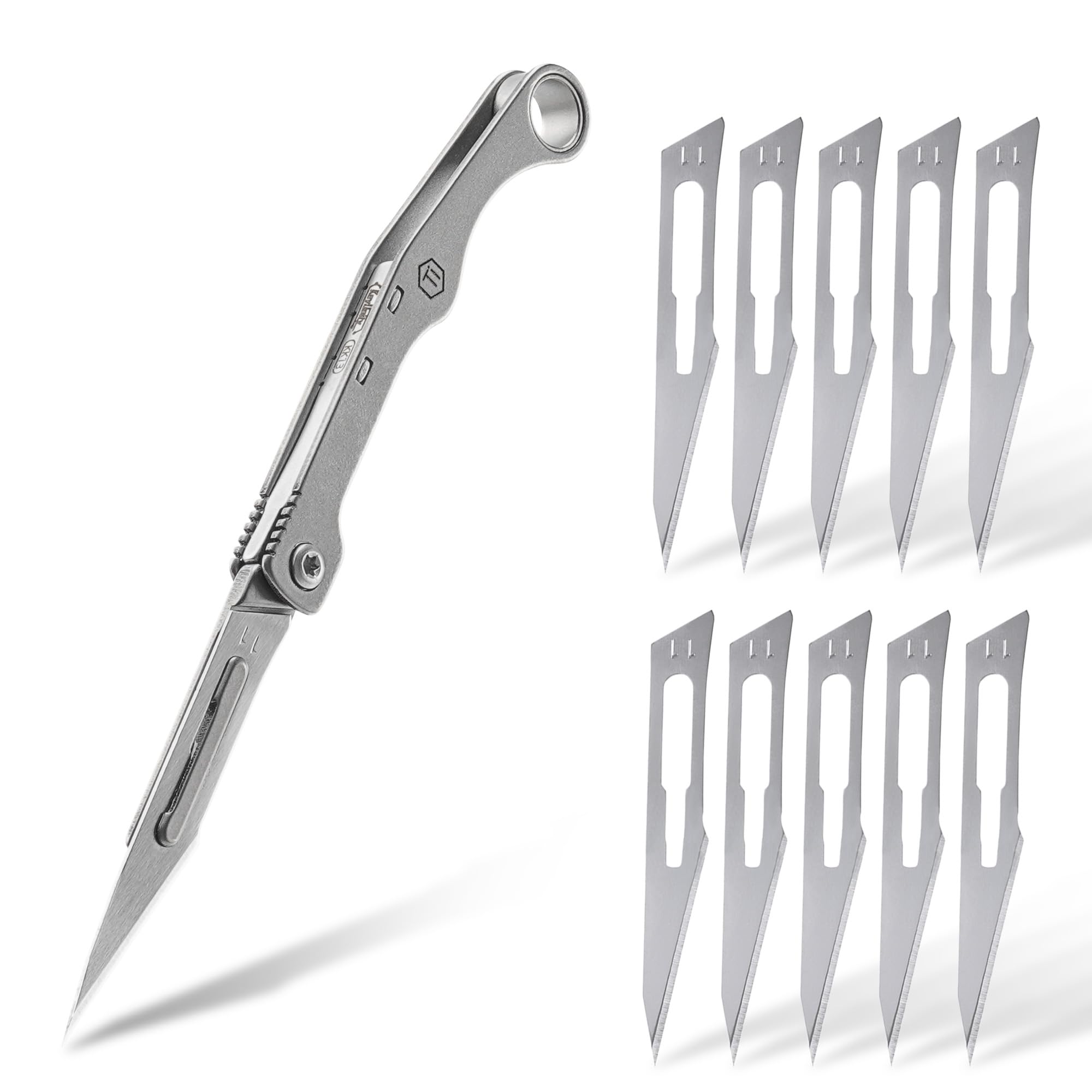 プレーヤー kuni Amazon.com: KeyUnity KK13 Precision Craft Utility Blade Titanium