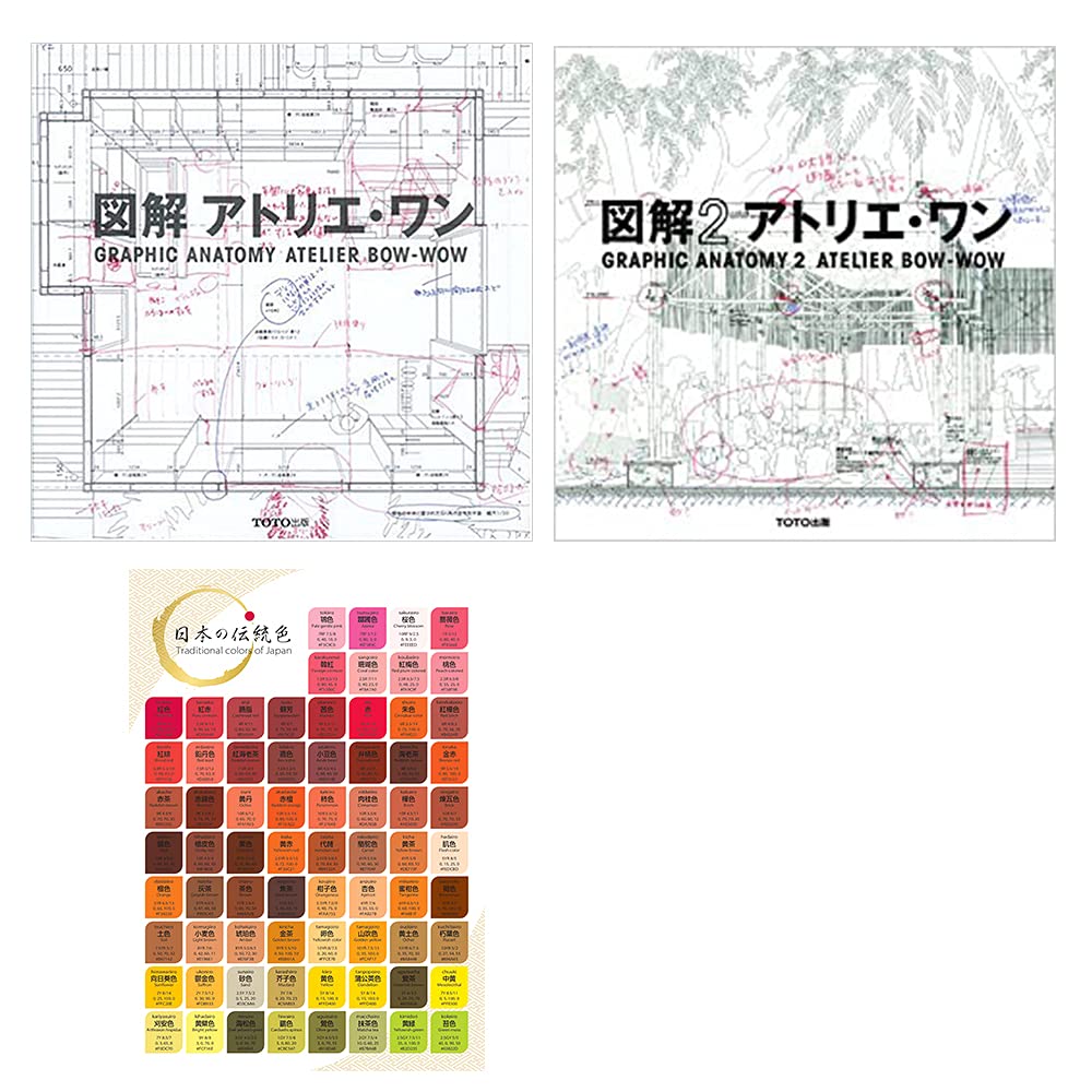 Atelier 2 Books Bundle Set , Atelier Bow Wow - Graphic Anatomy 1