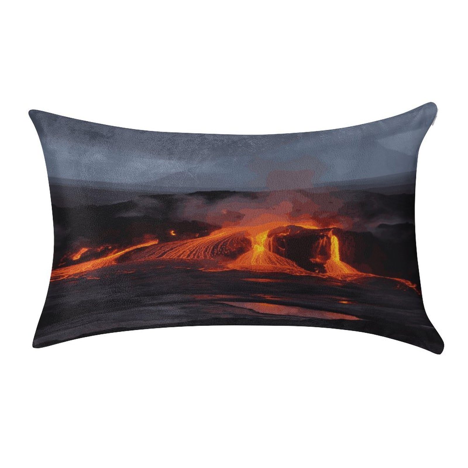 Fekiloot Style Kilauea Volcano Pillow Covers Home Decor Pillow Cases