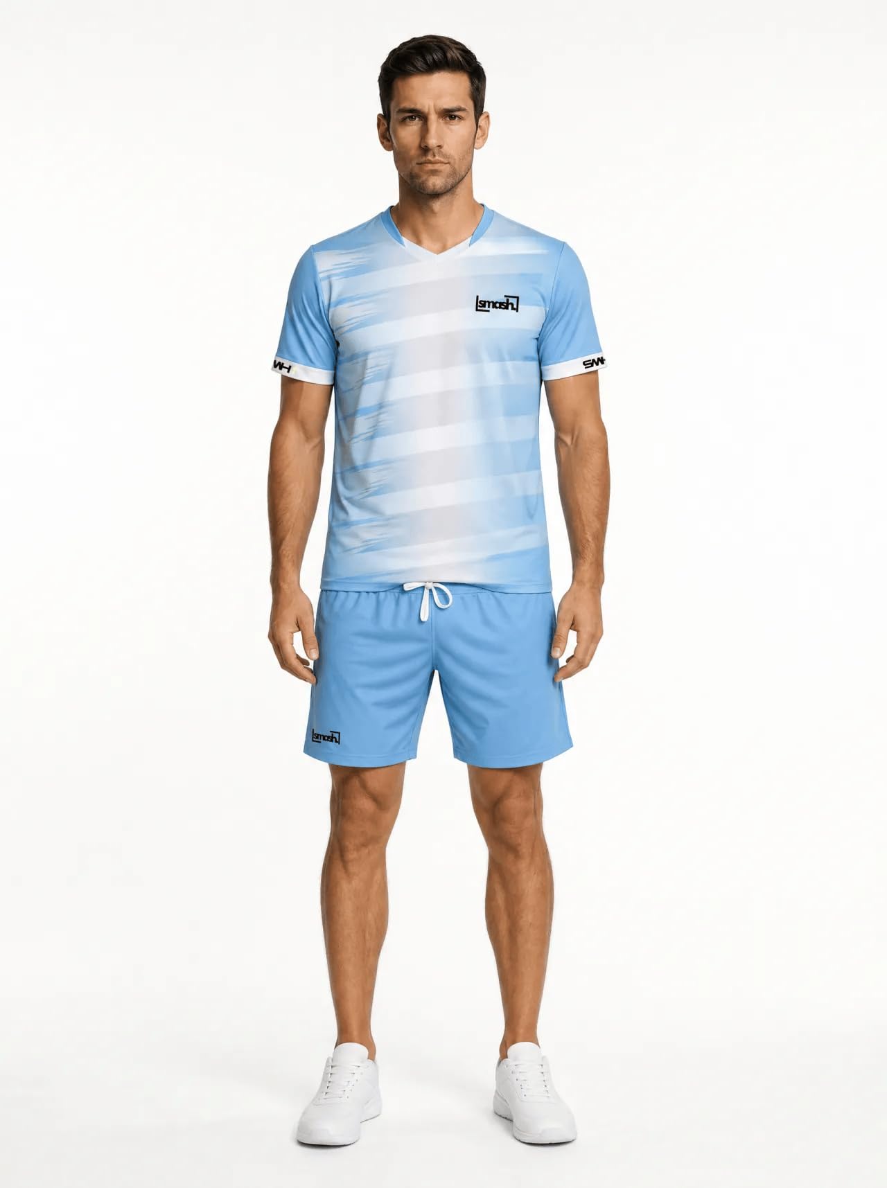 SMASH. - Pantaloncino Tecnico Evolution - Azzurro - S