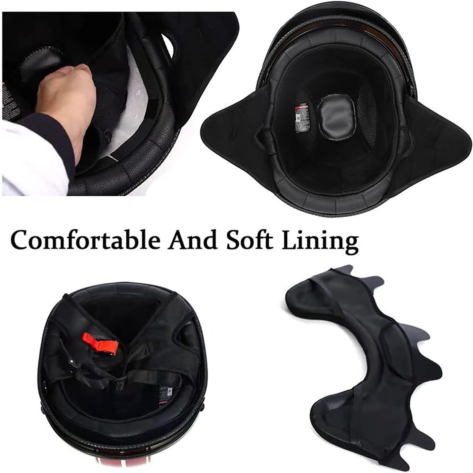 Casco da Moto Aperto per Adulti, Uomo e Donna, omologato DOT/ECE, Casco da Moto retrò, Casco Jet da Strada con Visiera Parasole a Scomparsa, Crema B, L