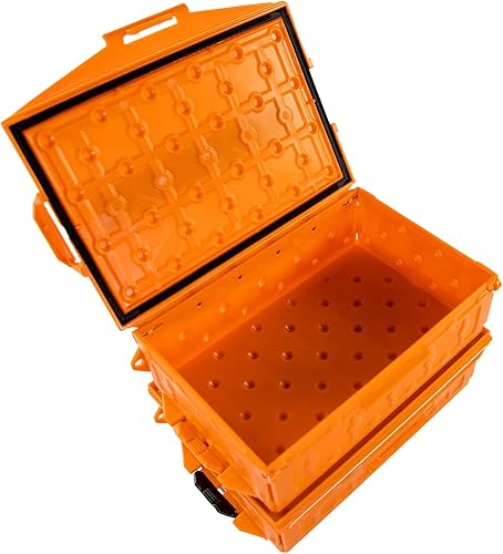 Miniatura 43 de YakAttack TracPak - Kit combinado negro - 2 cajas de almacenamiento apilables para kayak con base de montaje en pista de liberación rápida Sistema