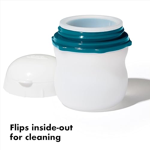 Miniatura 3 de Botella exprimible de silicona a prueba de derrames de OXO Good Grips Prep & Go