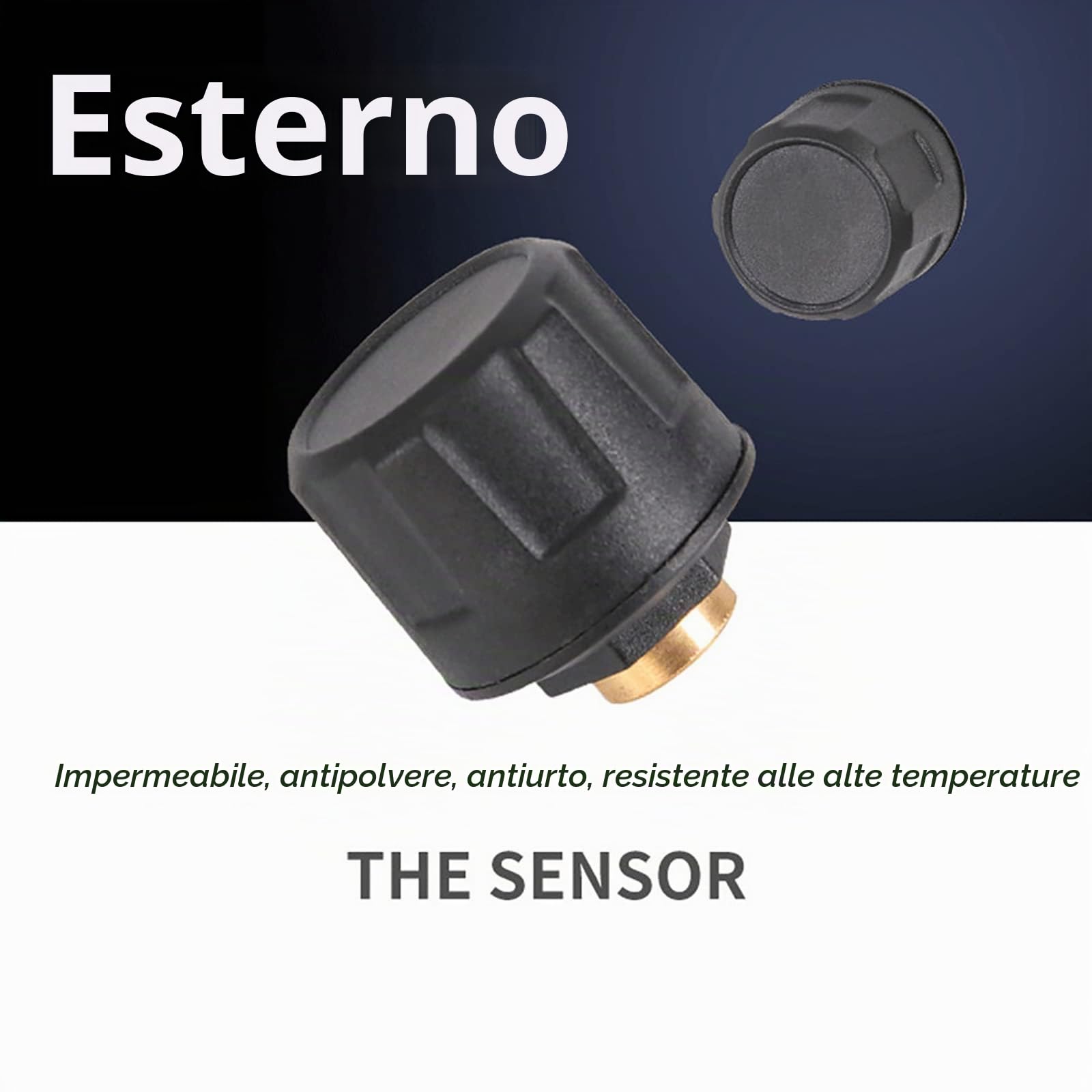 TPMS Universale TPMS Con Sensori 4/6 Sensori Esterni 8,5 Bar Monitoraggio Della Pressione Dei Pneumatici Monitor Di Ricarica Solare TPMS Sensore Di Pressione Dei Pneumatici TPMS,6 wheels,14.5bar