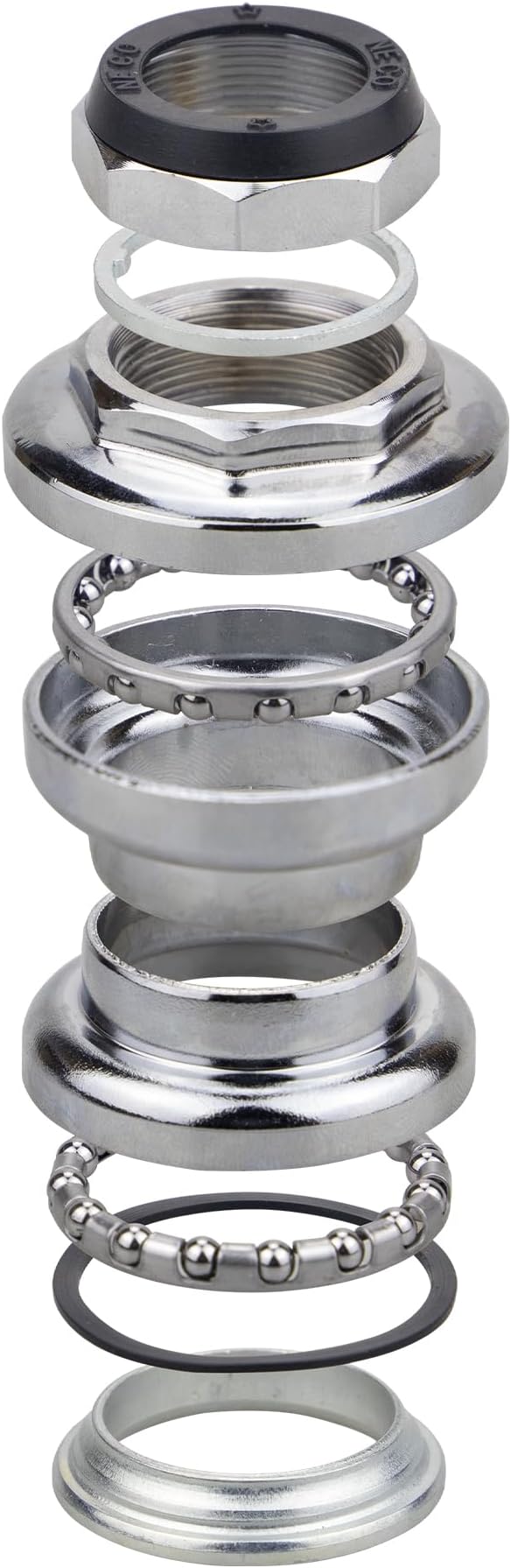 25.4mm/28.6mm External Cup Threaded Headsets for 30mm/34mm Head Tube Lightweight Headset