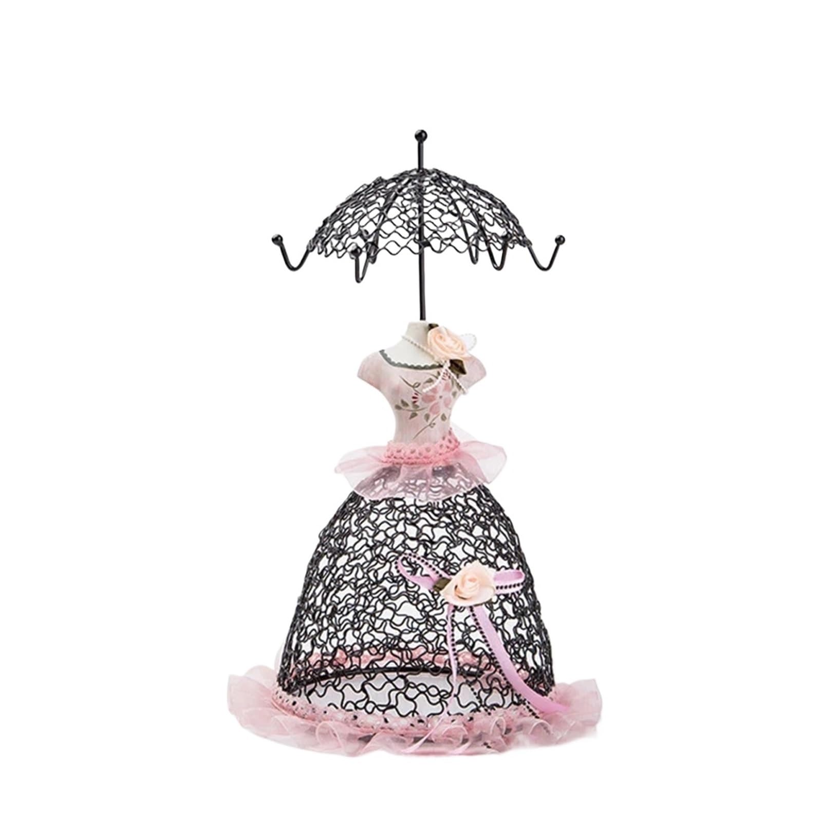 Soporte De Joyería Arte Del Hierro Estilo Princesa