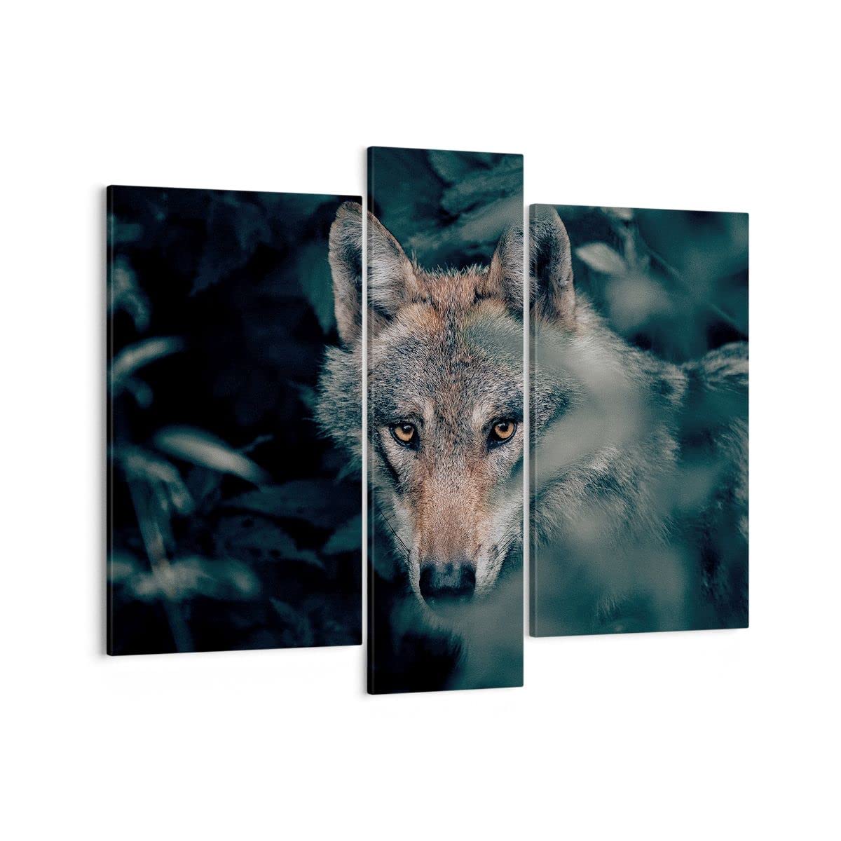 Taxpy Arte Su Tela Lupo Che Vaga Nella Foresta,40 * 60cm Stampe Su Canvas Murale Tela Wall Art Home Decor Dipinti, Stampe E Manifesti Per Soggiorno E Camera Da Letto - Foto 6