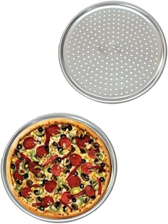 Delikli Çelik Pizza Ve Lahmacun Tepsisi 28 Cm, 5DPWPTLAKUCUKPT