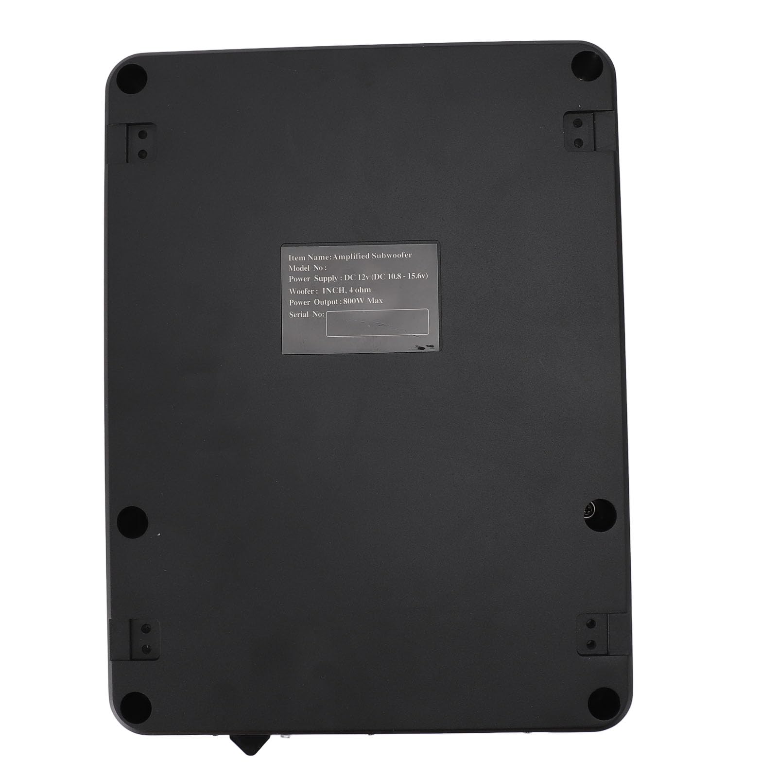 Subwoofer Samochodowy 10-calowy, Ultracienki Głośnik o Mocy 600 W, Przeznaczony do Oszczędzania Miejsca W Ciężarówce ze Stopu Aluminium