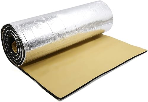 uxcell 197mil 0.197 in 21.4sqft calor sonido amortiguador aislamiento Mat para coche 79x39inch