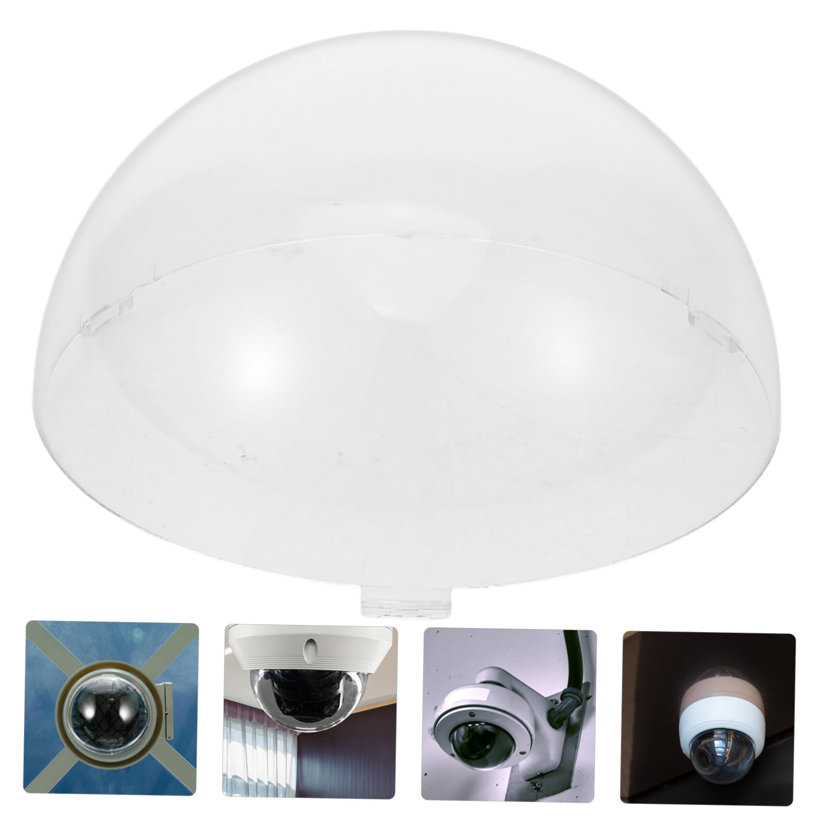 Levemolo Dome Camera Cover Weatherproof Scratchproof Easy to Install Monitor Camera Protector Outdoor Security Camera Case