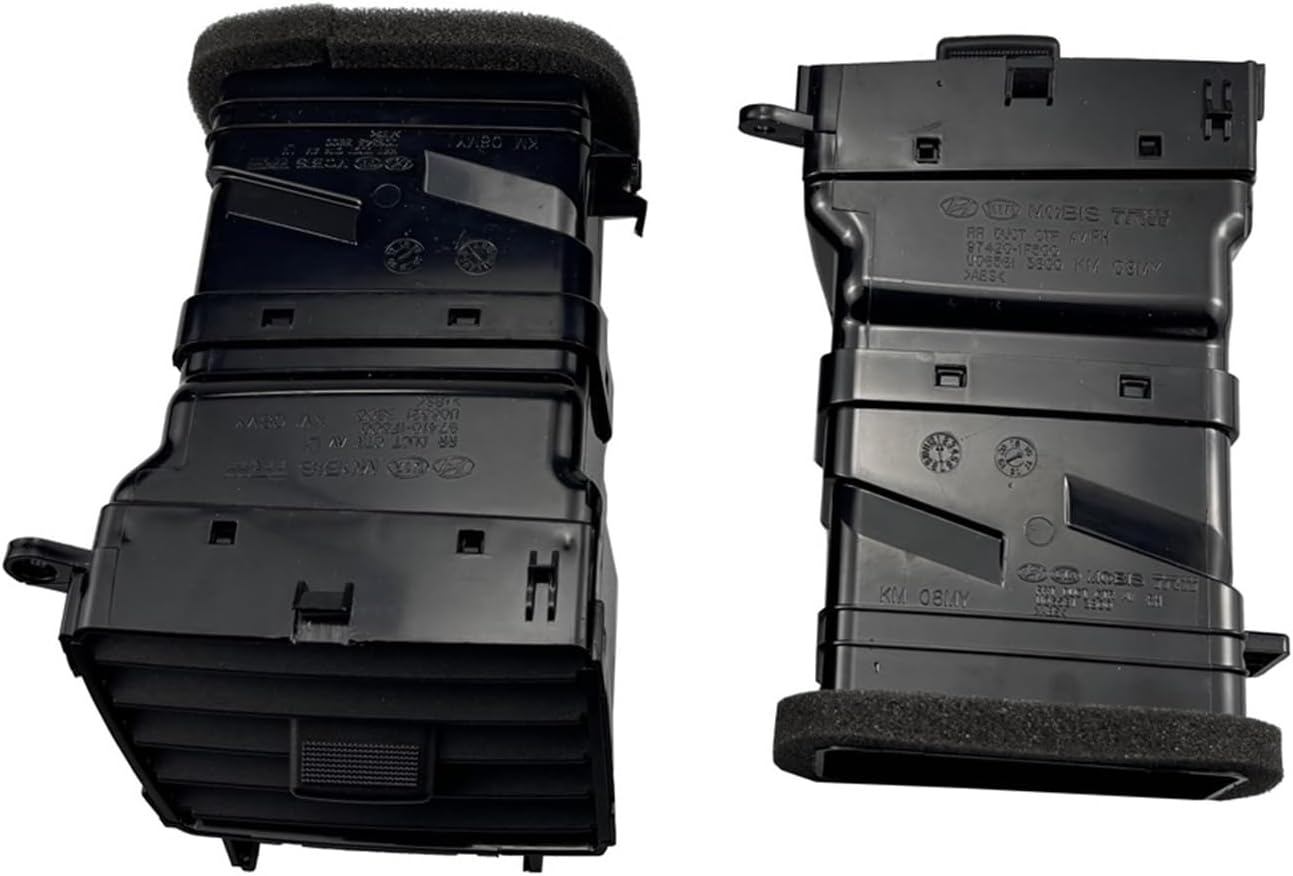 Automotive air Conditioning Vent 2/4PCS CAR Air Conditioning Vents Instrument Panel Vents Fit for Kia Sportage 2005-2009(4pcs-Black)