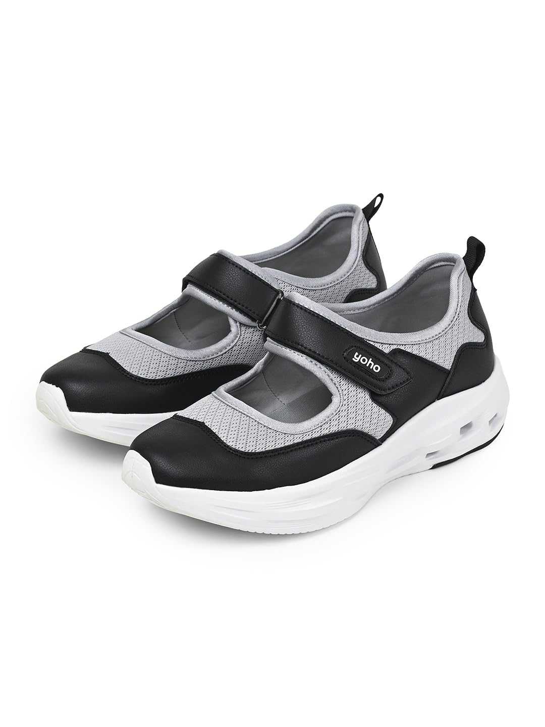 YOHO Women's Walking Shoes Juno Flex | Lightweight, Extra Soft Cushioned Insole Slip Ons with Shock Absorbing Sole | Casual Without Lace Sneakers for All Day wear, Running and Jogging-image-38