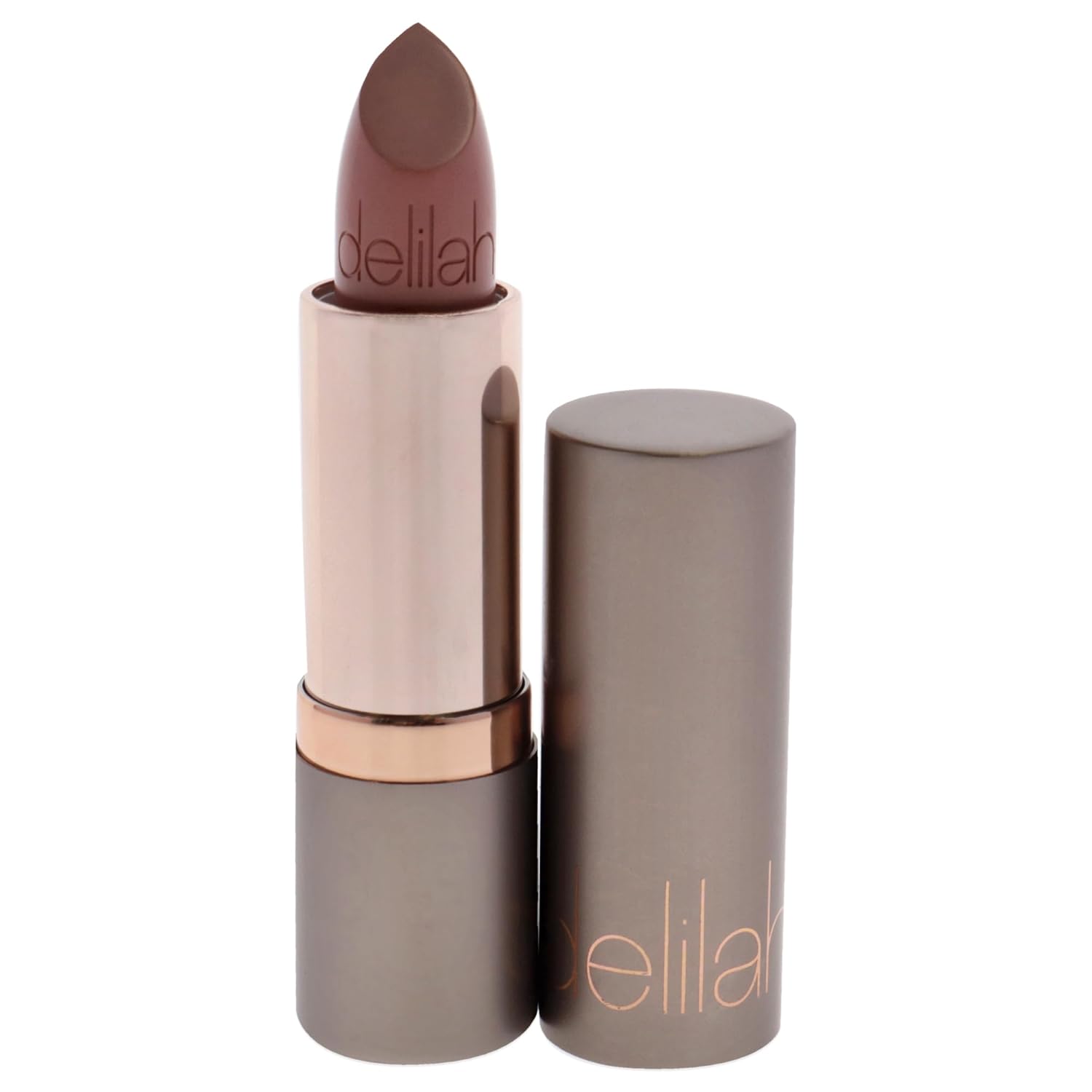 Delilah - Colour Intense Cream Lipstick - Whisper - Rich Pigmented - Long Lasting, Hydrating, Velvety Creamy Lipstick For Women - Silky Matte Finish - Infused with Vitamin E - Vegan - 3.7g / 0.13 Oz - Image 2