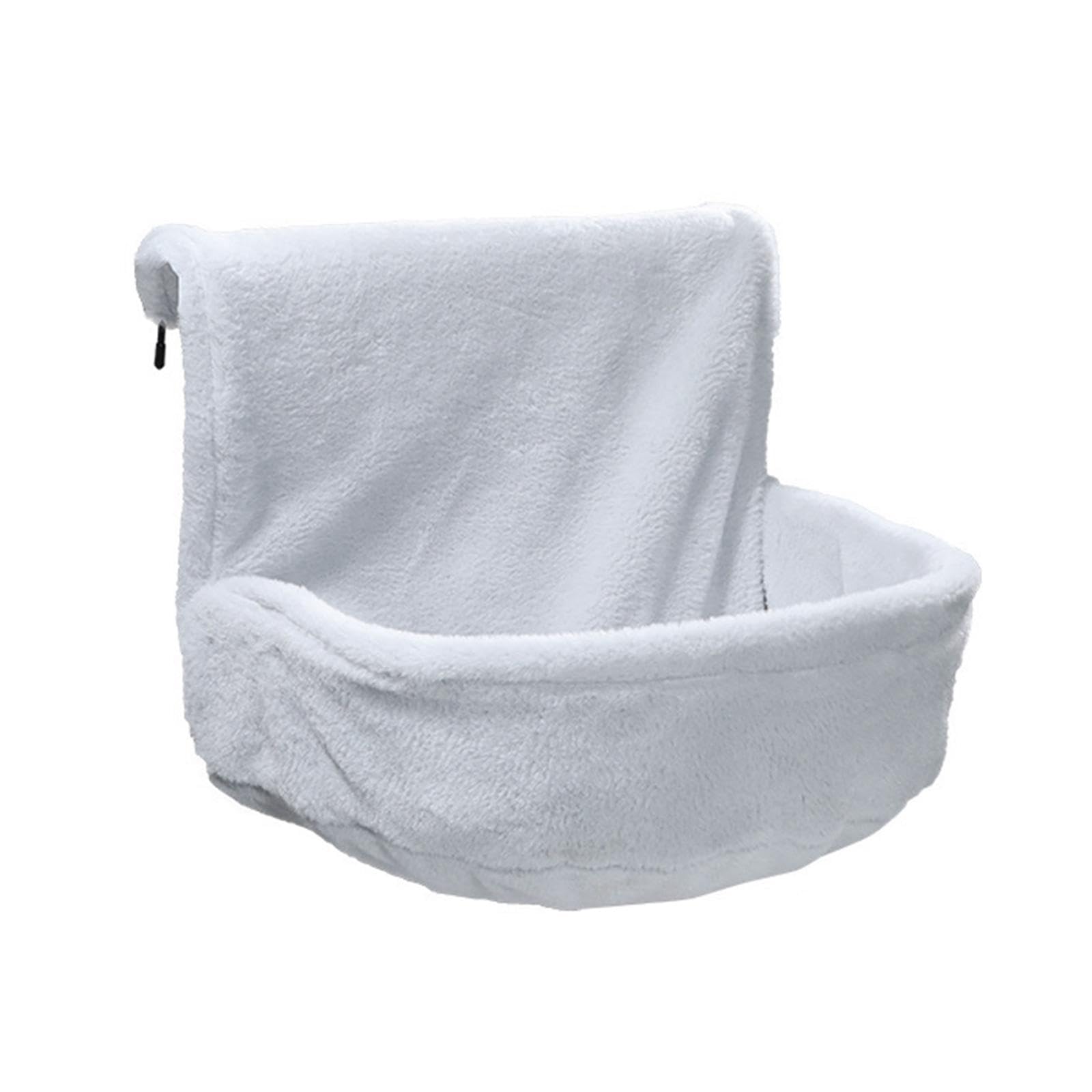 Lit pour Chat sur Radiateur, Support pour 'intérieur, Perchoir pour Fenêtre, Hamac pour Chat, Sac de Rangement pour Balcon, Gris