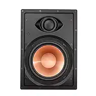 MFR 8" 2-Way in-Wall Speaker with 1" Tweeter, Home Theater & Whole House Audio, Indoor or Covered Outdoor Wall Mount Speakers (Each)