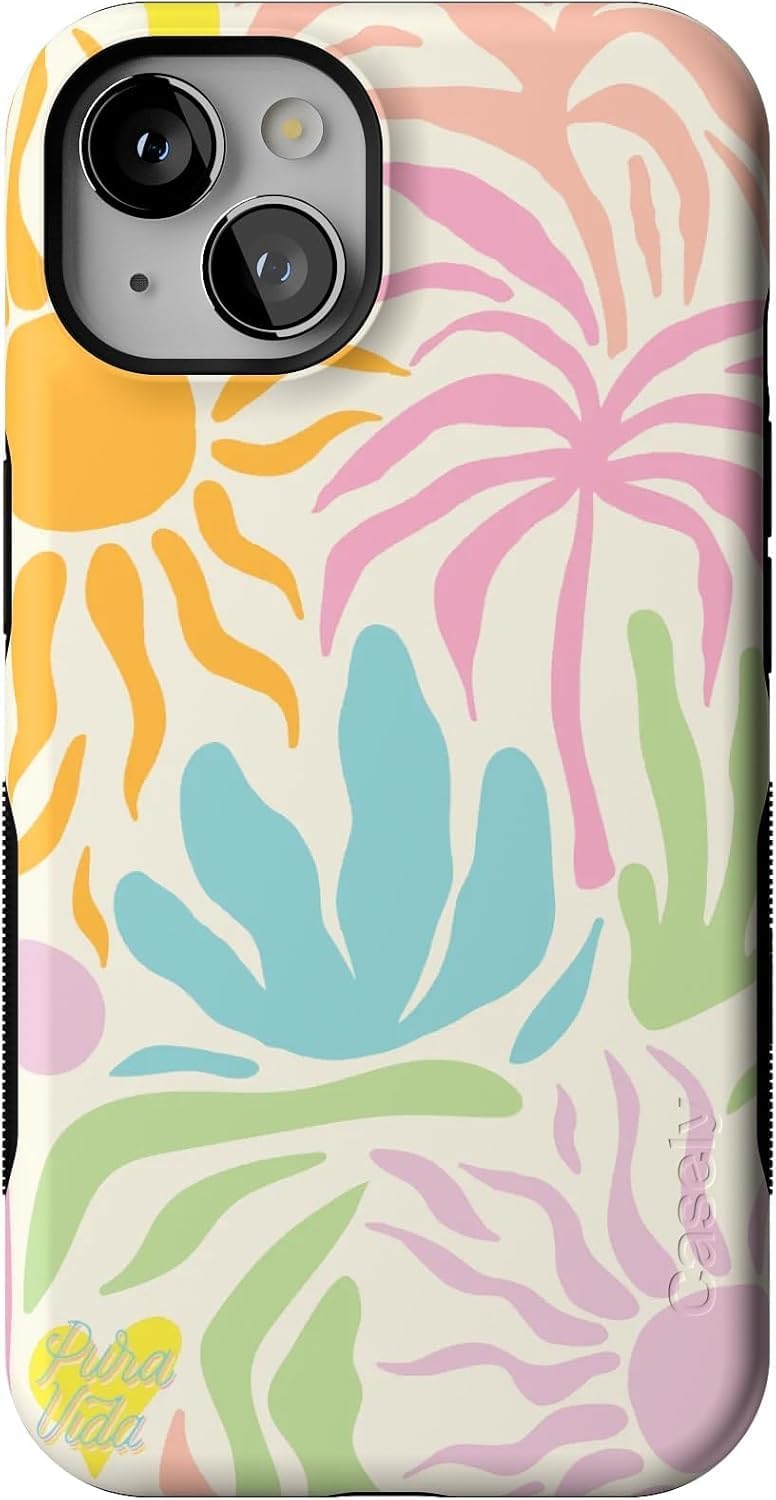Casely iPhone 13 Case | Pura Vida | Oasis | Bold Protective Design | Compatible with MagSafe