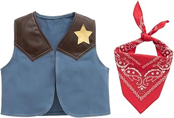 LXKIKMM Baby Halloween Cowboy Cowgirl Costumes Attire for Kids