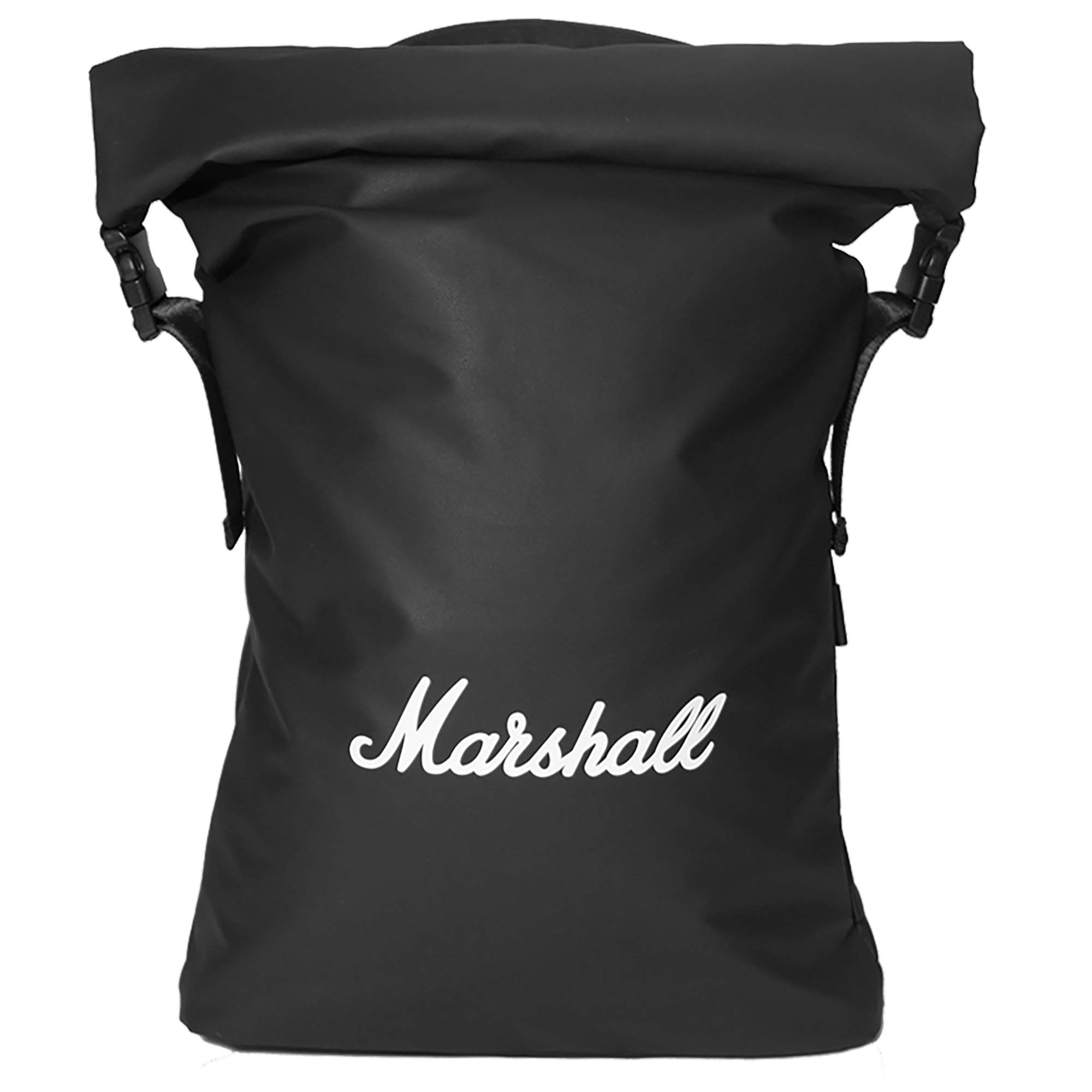 Sac À Dos Storm Rider Marshall Roll Top Urban Style Noir Logo Blanc