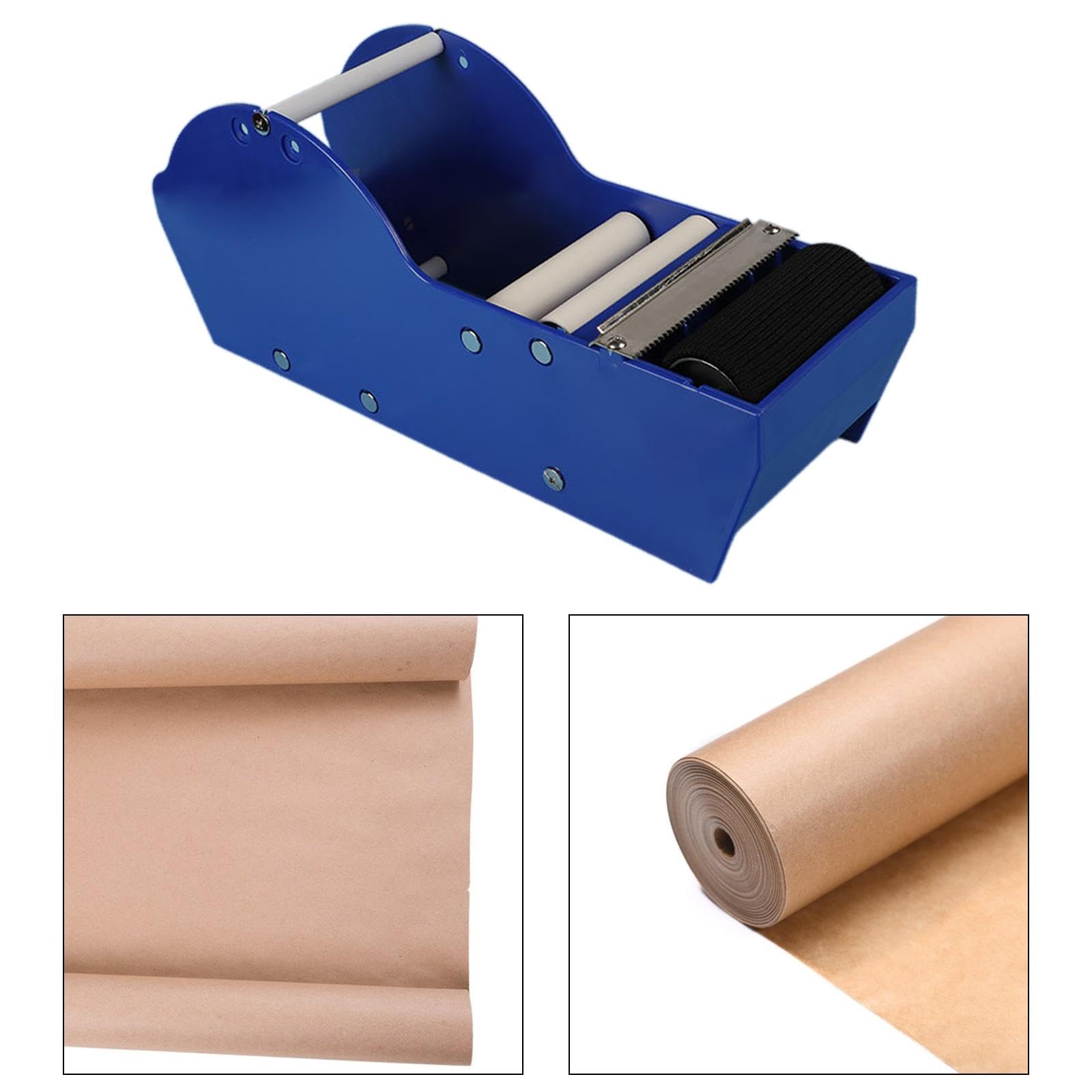 Dispenser di Nastro Adesivo Attivabile con Acqua, Macchina Da Taglio, Dispenser di Carta per Imballaggio per La Chiusura di Scatole, Donatore di Nastr, Blu