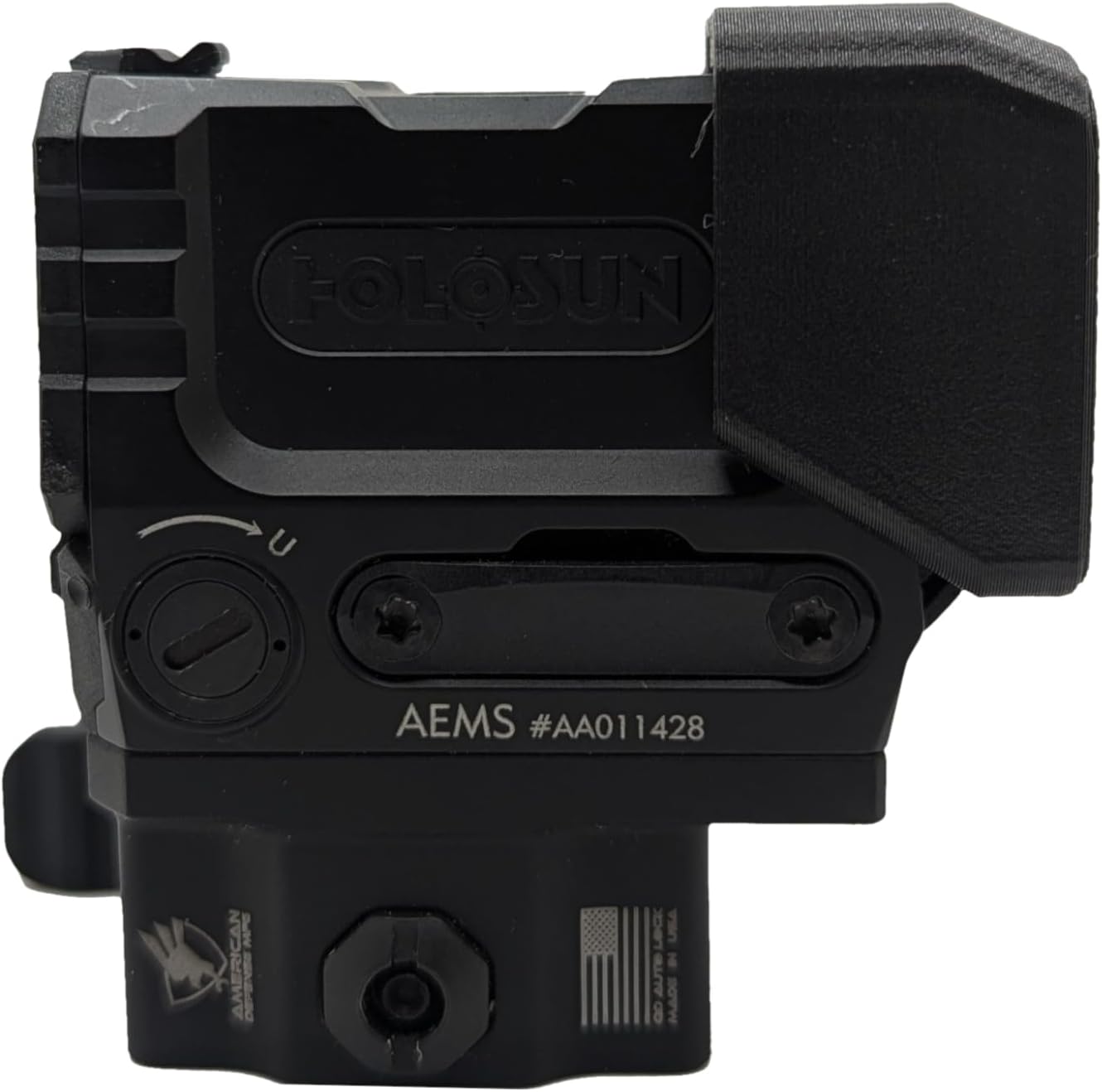 Killflash Hex Anti-Reflection Device Compatible with Holosun AEMS/AEMS CORE