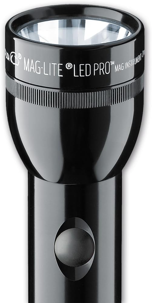 MagLite LED 2-Cell D PRO Flashlight, Black