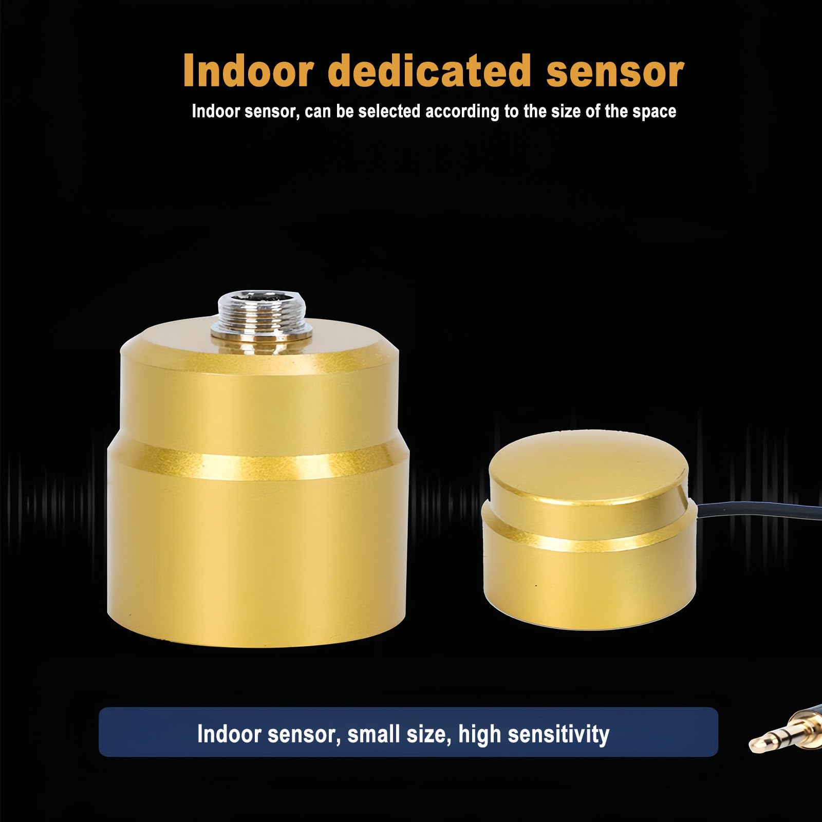Detector de fugas de agua subterránea con pantalla digital y auriculares, monitor de fugas de tubería de agua para detección y alarma