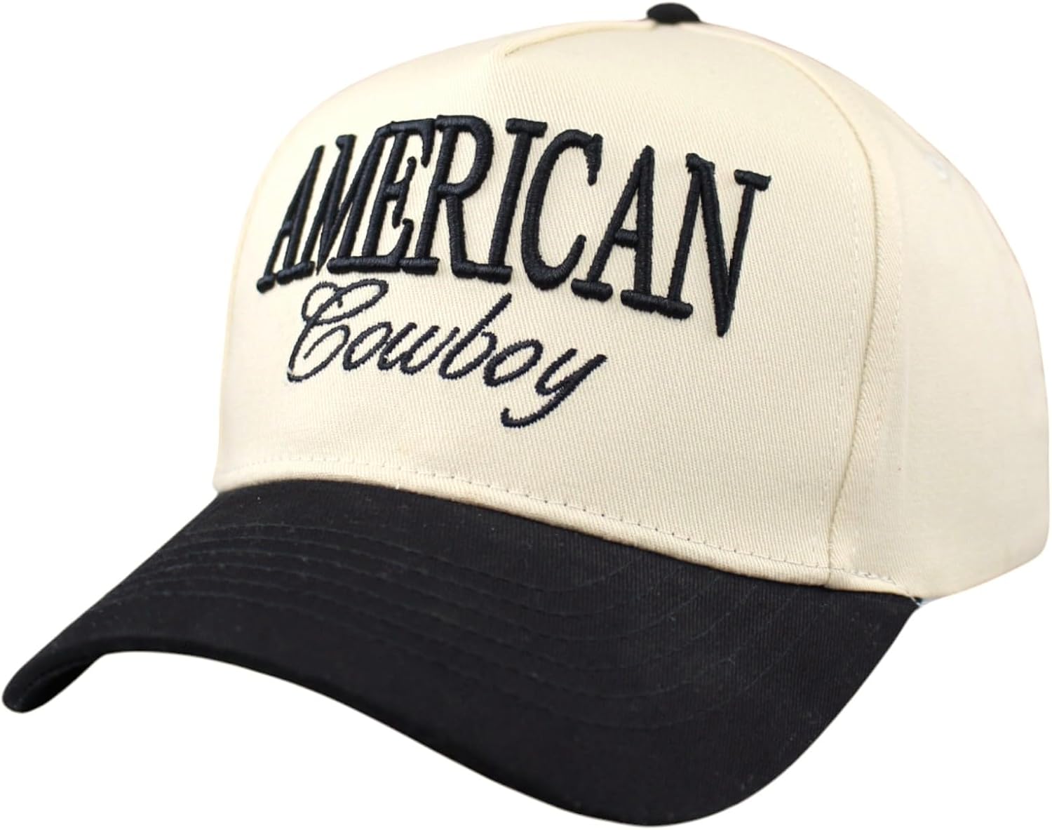 Snapback Hat for Men Women | Western Trucker Hat | Baseball Cap Vintage Country Camo Embroidered Cotton Ranch Style