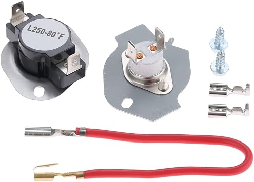 279816 Dryer Thermal Cut-off Kit Replacement for Whirlpool Kenmore Maytag