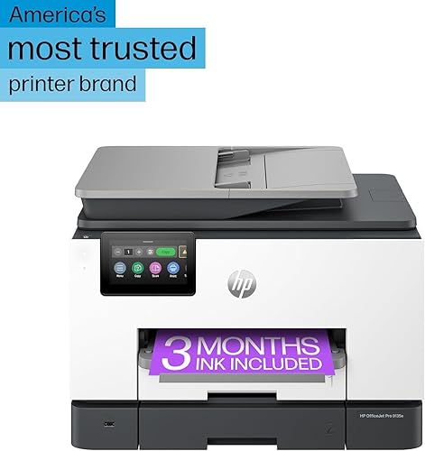 Miniatura 2 de HP OfficeJet Pro 9135e Impresora todo en uno, a color, impresora para pequeñas y medianas empresas, impresión, copia, escaneo, fax, inalámbrica, 3