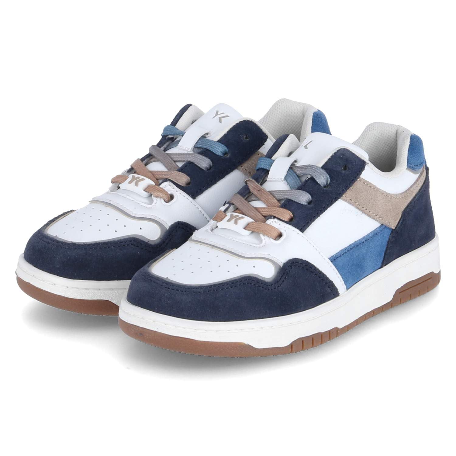 Lurchi 95L0103011 Sneaker, Navy-Cobalt-White, 3 UK
