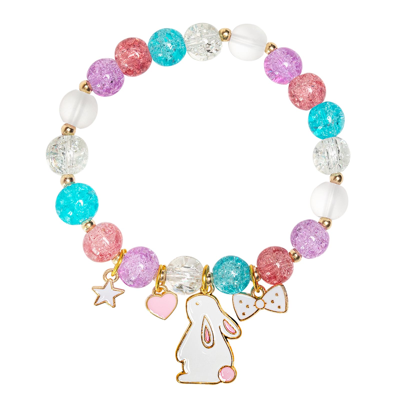 Easter Bracelets Basket Stuffers Essentials Egg Fillers Filled For Women 2026 Teens Cute Bunny Charm Decorations Accessories Gifts Rabbit Presents For Adults Female Style