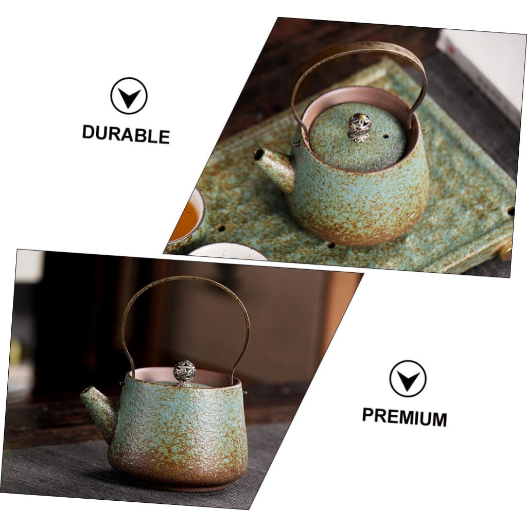 Garneck Cina in ceramica classica tè Tè Teiera Retro Kung Fu Tetero Kettle Giapponese Tè Produttore di Tè Acqua Teiera di Acqua Bollitore d'Accessorio per Articoli di Tè