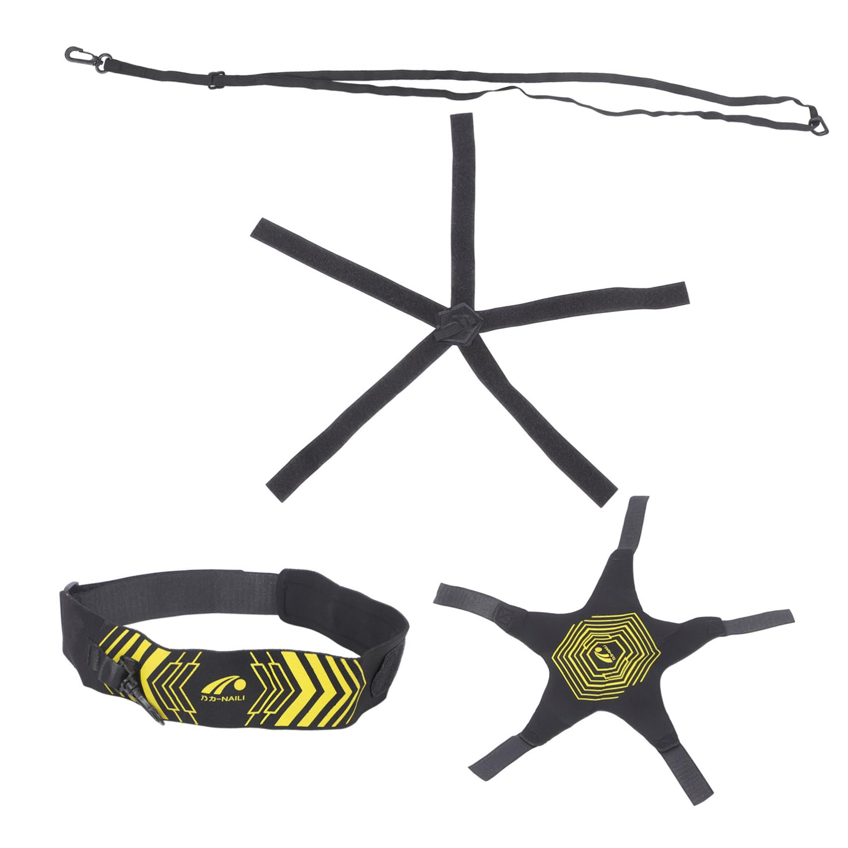 VANZACK Soccer Accessories Bag Football Training Equipment Kick Trainer Neoprene Belt Durable for Boys and Girls Adults