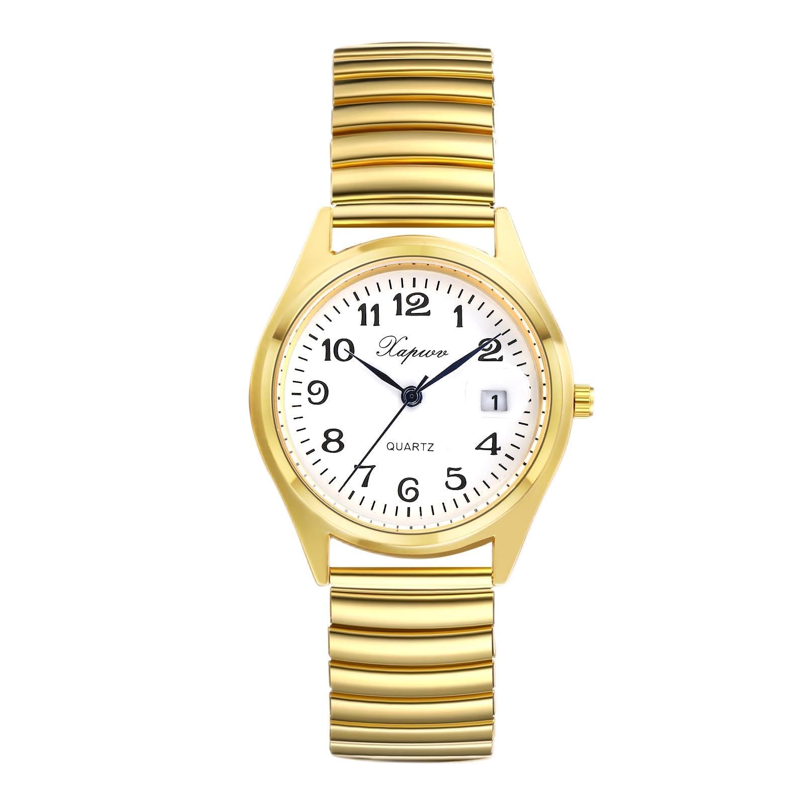 JewelryWe Roestvrij Staal Vierkant Horloge