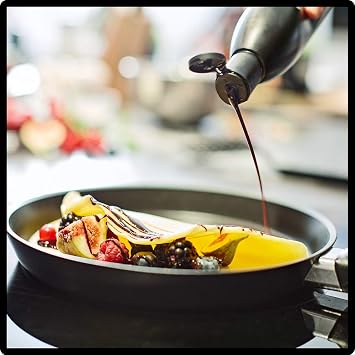 Berndes 011288 Crepe Pancake Pan Non-Stick Flat Edge 28 cm Black