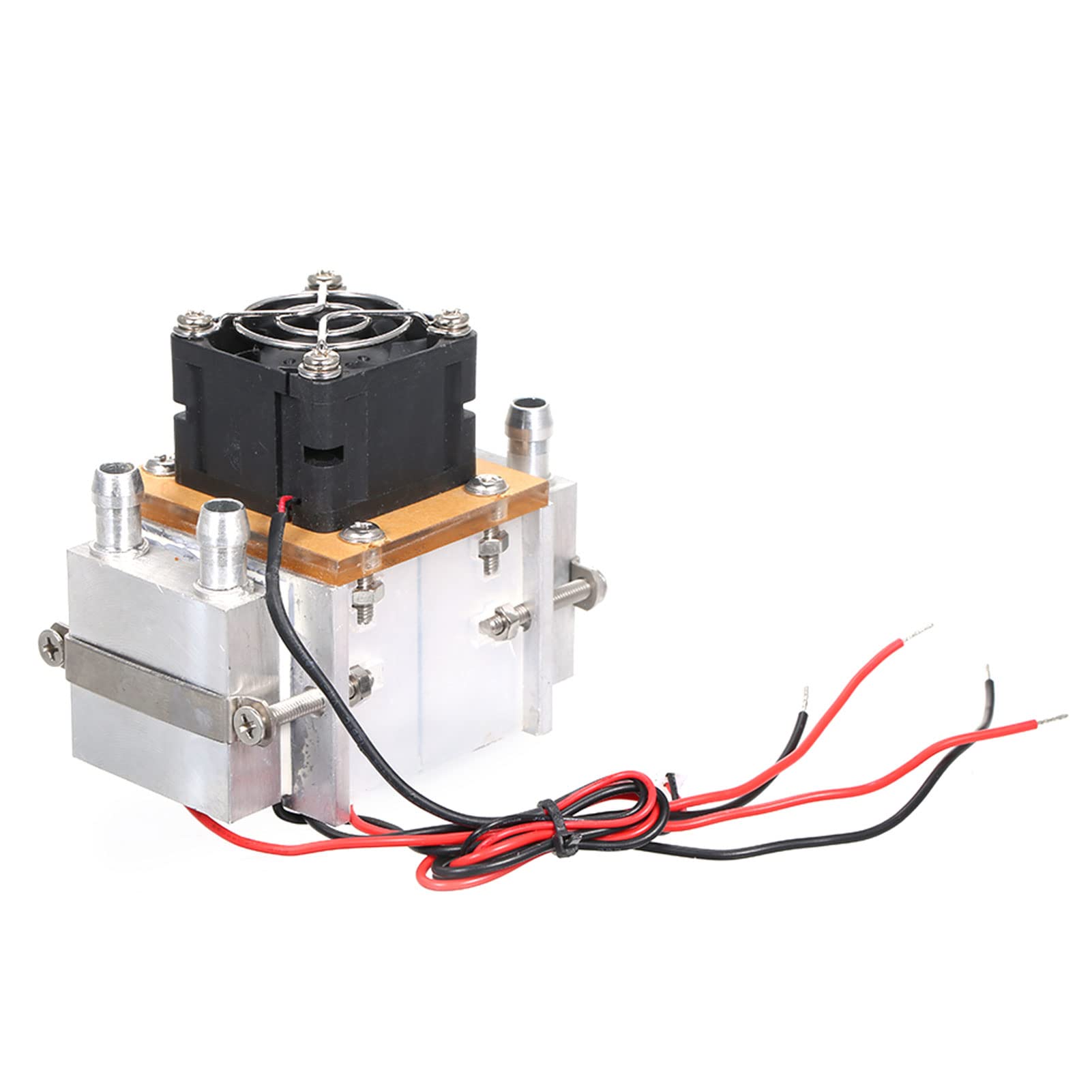 TEC - Sistema di raffreddamento termoelettrico a semiconduttore elettronico Peltier fai da te da 12 V, sistema di raffreddamento ad acqua, sistema di raffreddamento per raffreddamento e ventola
