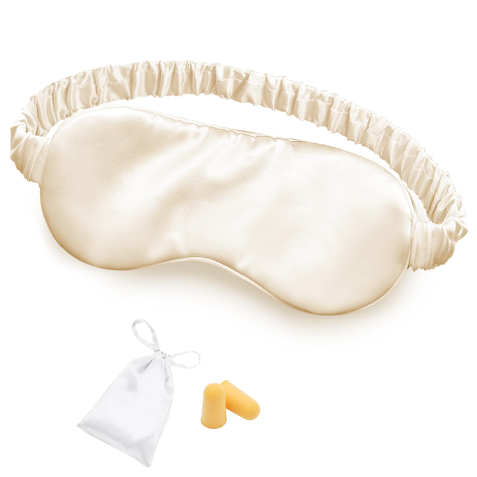 OLESILK 100% Mulberry Silk Sleep Mask for Women - Zero-Pressure Blackout — Amazon image 14
