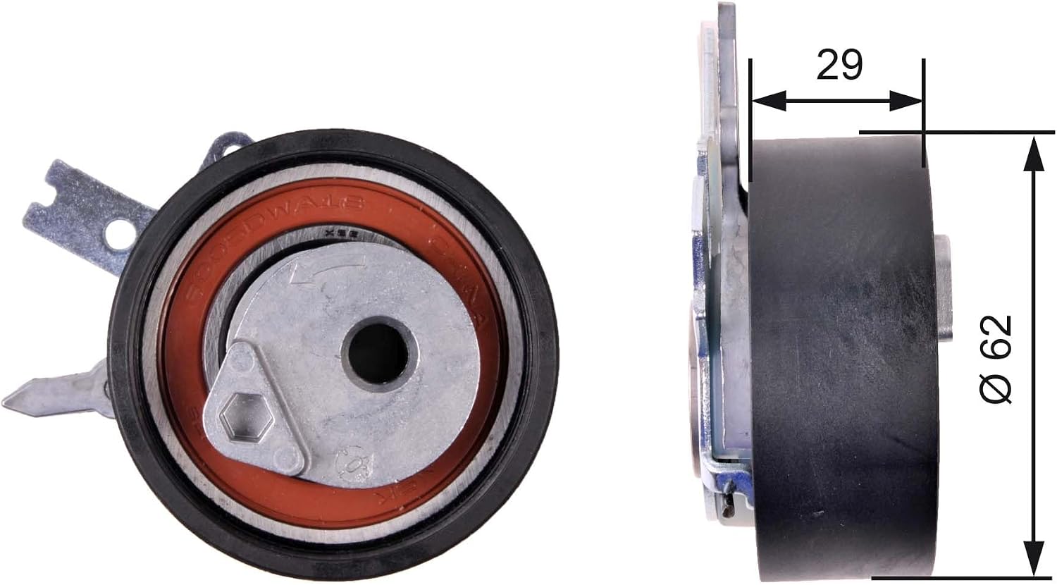 Gates K015645XS Timing Belt Kit