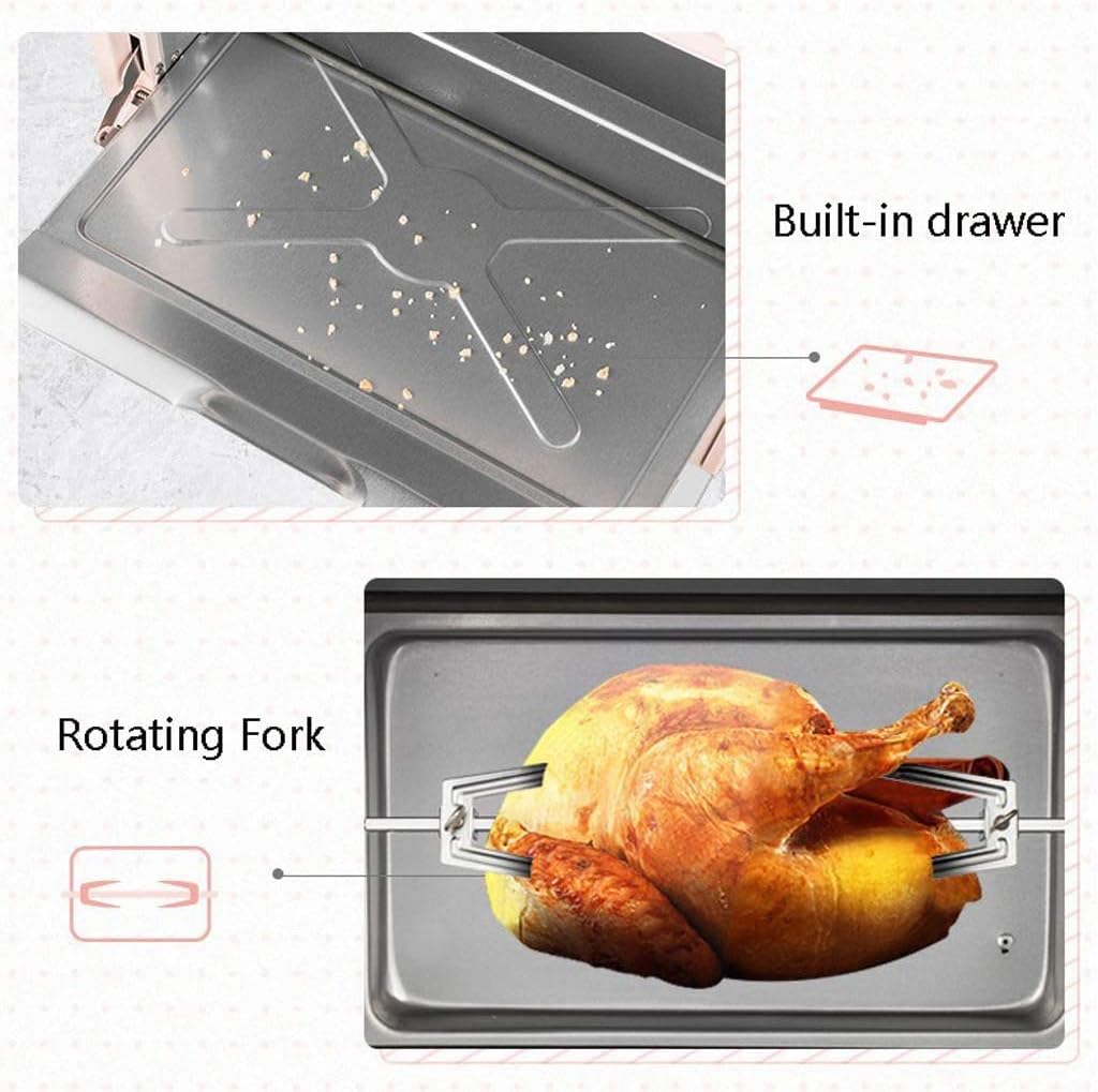 Digital Fry, Convection Oven, Toaster, Air Fryer, with 30L Capacity, and a Stainless Steel Finish