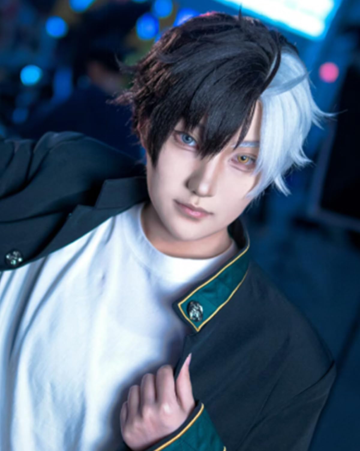 Fiamll Disfraz de cosplay juvenil, disfraz de personaje, uniforme, juego completo, Halloween, carnaval, vestido
