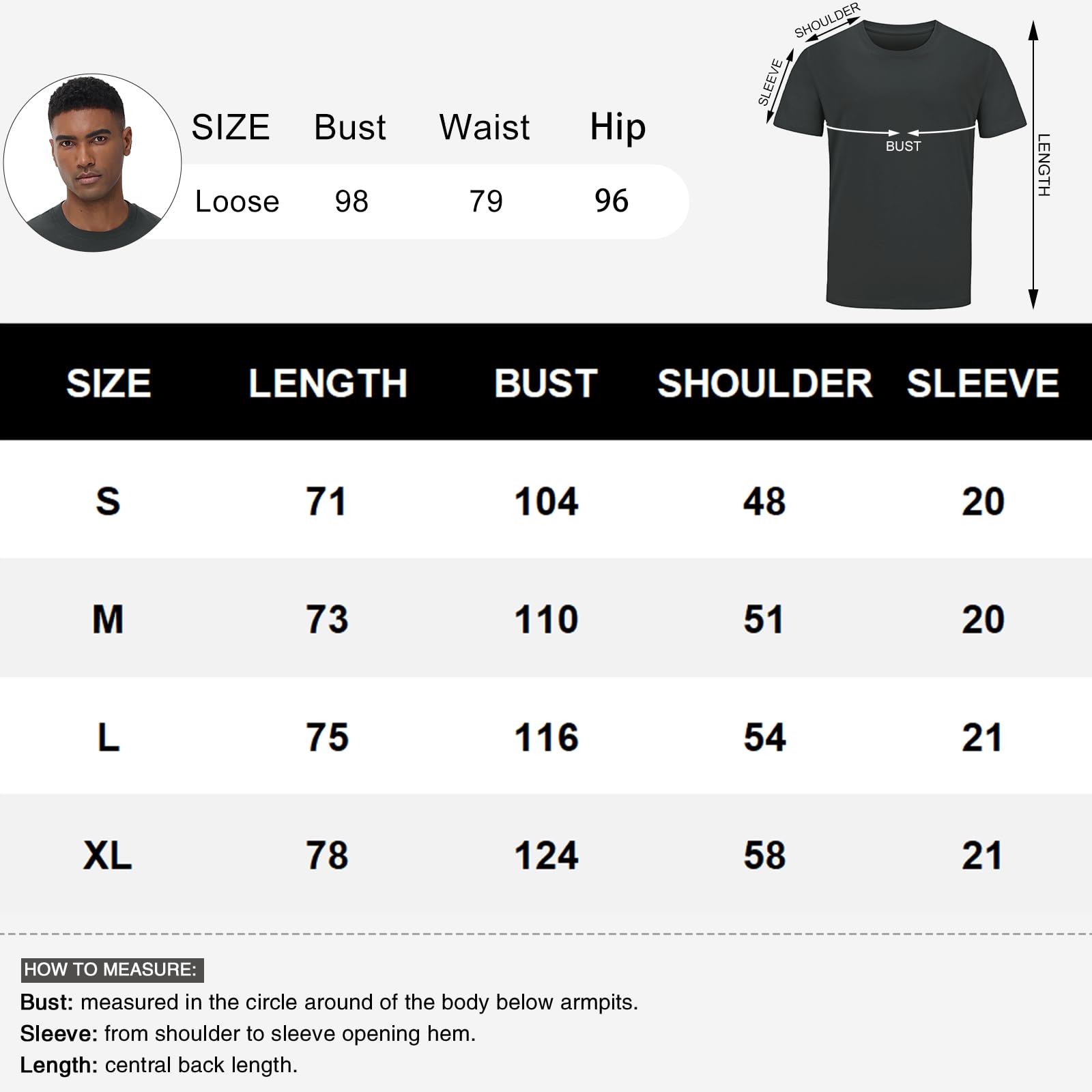 Camisetas para hombre Básica Algodón Camiseta Cuello Redondo Manga Corta Verano Tops con Casual Estilo Camiseta para Hombres